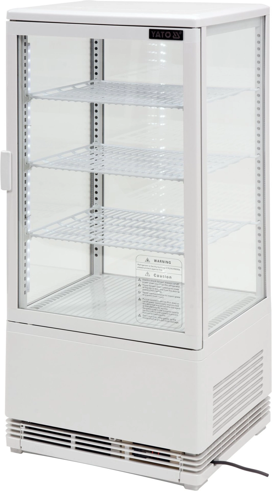 Witryna chłodnicza 78 l biała | YATO YG-05055