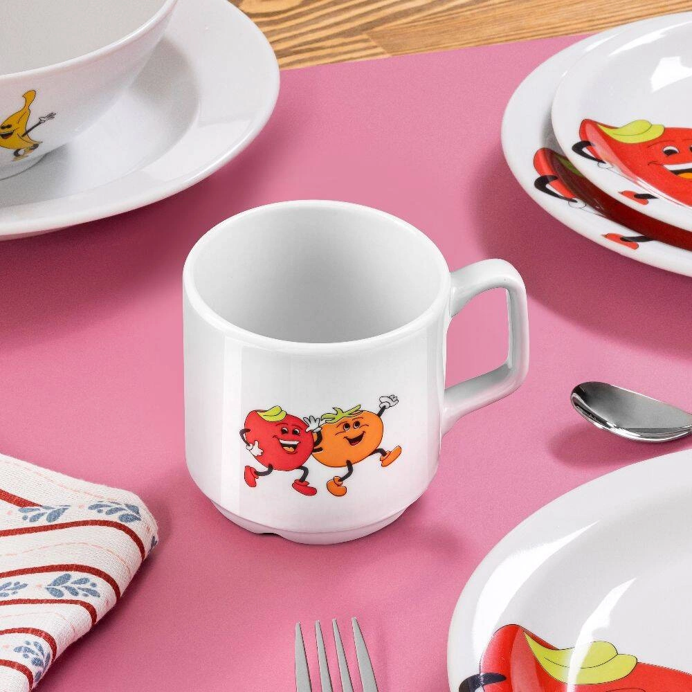 Kubek porcelanowy Modermo Kids 250 ml | MODERMO MP051