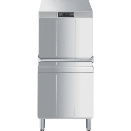 Zmywarka kapturowa z koszem 60x50 cm i uzdatniaczem wody EASYLINE | SMEG SPH615S