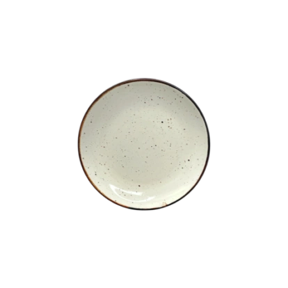 Talerz deserowy Still Rustic krem 19 cm | KERA CERAMIKA 7.3.2.RUSTIC KREM