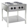 Kuchnia gastronomiczna elektryczna 4-płytowa | EGAZ KE-47