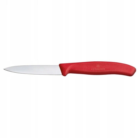 Nóż do jarzyn Swiss Classic czerwony dł. ostrza 8 cm | VICTORINOX 6.7601