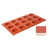Forma do pieczenia silikonowa półkule śr. 4 cm | CONTACTO 6630/415