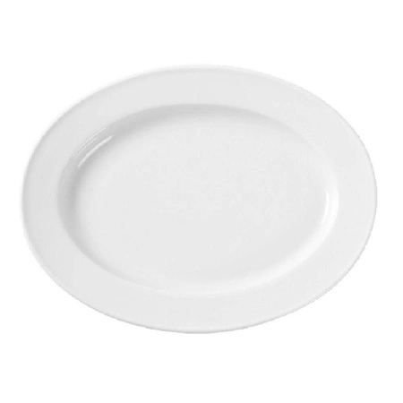 Półmisek owalny porcelanowy BIANCO - 21x14 cm | FINE DINE 799277