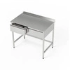 Stół roboczy nierdzewny z szufladami 90x60x85 cm | FORGAST
