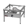 Taboret gastronomiczny gazowy 1-palnikowy | KROMET 000.TG-1