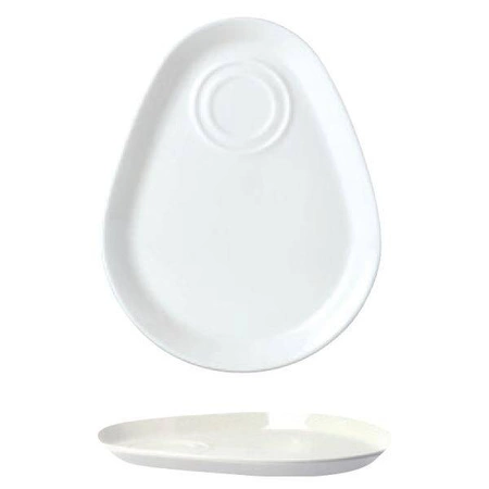 Talerz taca porcelanowy SIMPLICITY - 27.9 cm | STEELITE 11010360