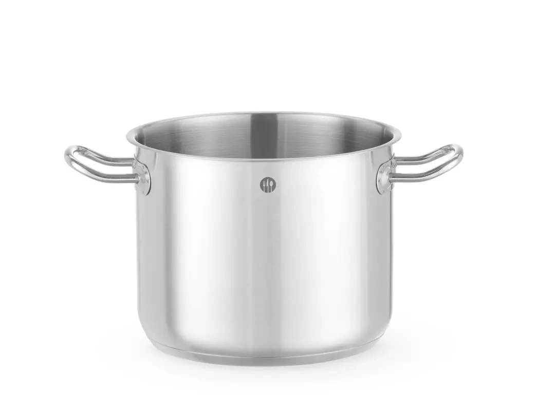 Garnek ze stali nierdzewnej wysoki bez pokrywki, Kitchen Line, pojemność 5 l, średnica 20 cm, wysokość 16 cm | HENDI 837764
