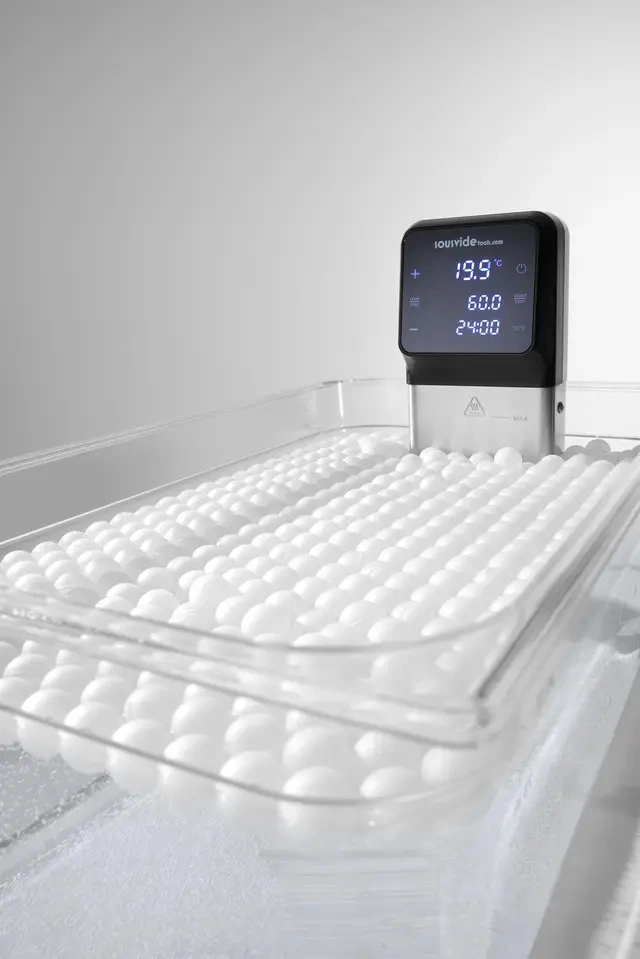 Kulki do gotowania sous-vide, 500 szt., biały, polipropylenu, 2 cm | HENDI 551998