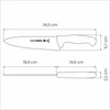 Nóż szefa kuchni PROFISSIONAL, 20 cm  | TRAMONTINA 24609-158