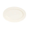 Półmisek owalny porcelanowy CREMA - 39x27 cm | FINE DINE 770672