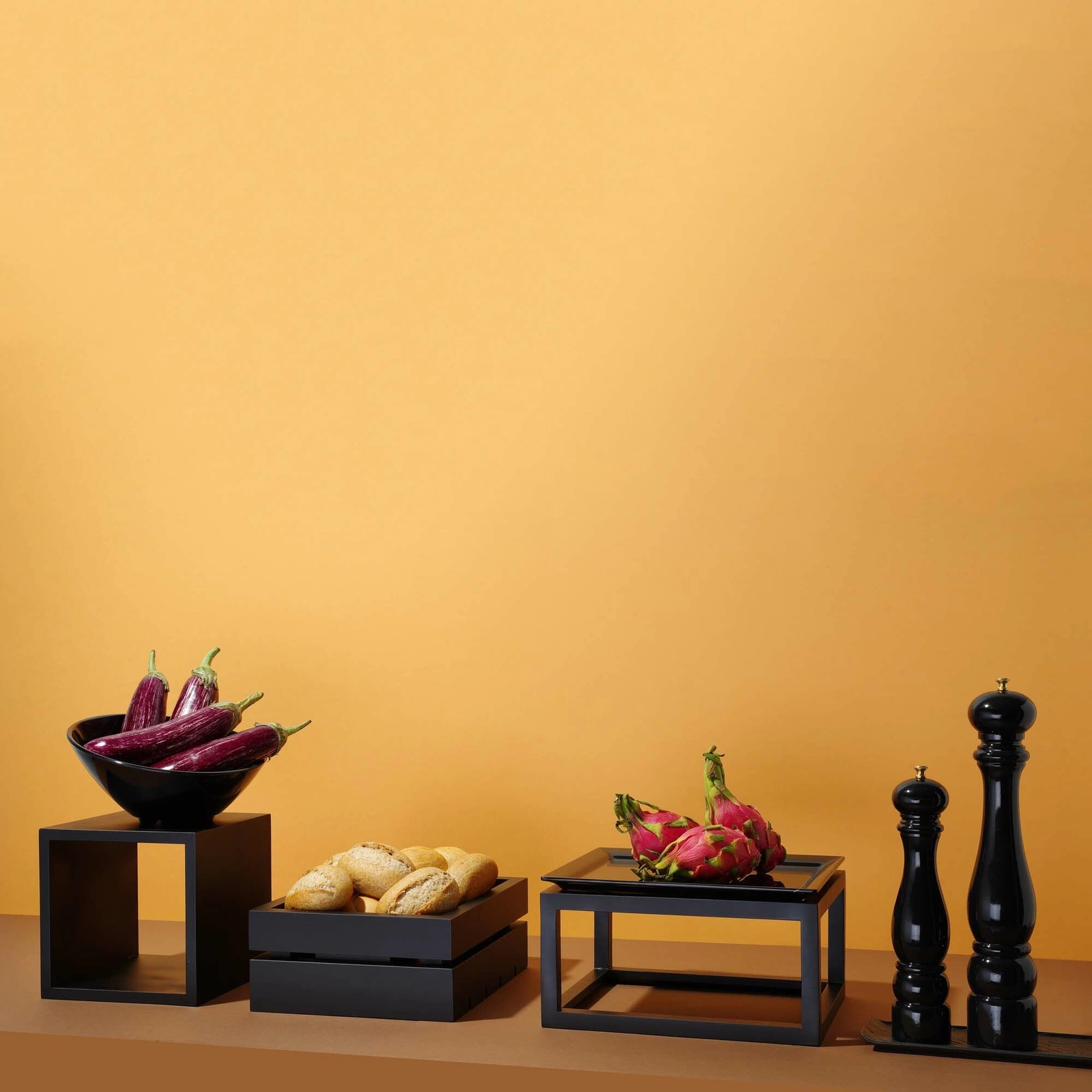 Ławka bufetowa drewniana, Madeira, 34x15x10 cm | FINE DINE 664537