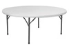 Stół cateringowy okrągły składany - 180 cm | FINE DINE 810941