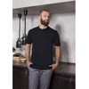 Koszula kucharska Performance krótki rękaw czarna | KARLOWSKY TM 5-1