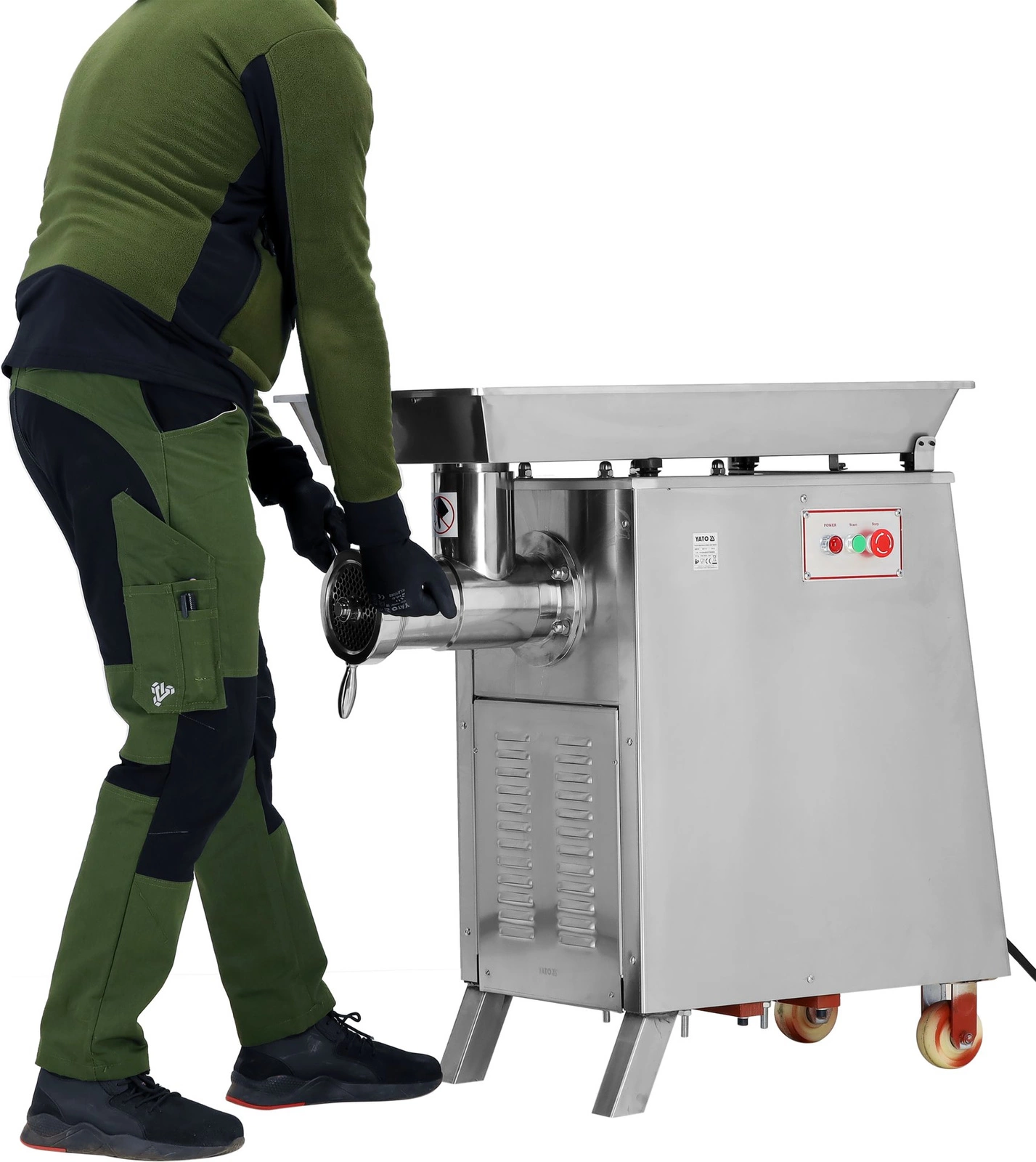 Maszynka do mielenia mięsa (wilk) wyd. 650 kg/h | YATO YG-03275