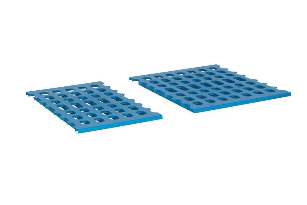 Regał łącznikowy 4-półkowy głęb. 50 cm 1PD-54+4P-115+4P-125+16UM | ALUSHELF 50496