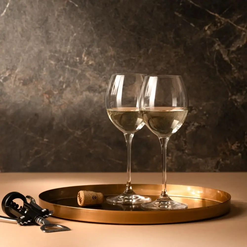 Kieliszki do wina białego Venezia, 280 ml - komplet 6 sztuk | KROSNO GLASS F578235025038000