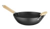 Patelnia WOK z drewnianym uchwytem, śr. 32 cm | HENDI 627907