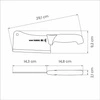 Tasak PROFISSIONAL, 15 cm | TRAMONTINA 24624-156