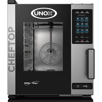 Piec konwekcyjno-parowy ChefTop PLUS 5 GN 1/1 | UNOX XECC-0513-EPRM