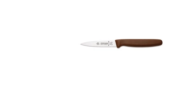 Nóż do obierania - 8 cm, brązowy | GIESSER MESSER 8315 sp 8,0 br