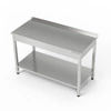 Stół roboczy nierdzewny z półką 110x70x85 cm | FORGAST