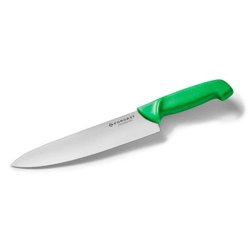 Nóż kuchenny HACCP zielony dł. 22 cm | FORGAST FG01812