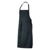 Fartuch kuchenny DAX czarny | ROBUR U-DX-B