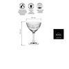 Kieliszek do martini Classic Cocktails Vintage poj. 250ml | RONA 651508333