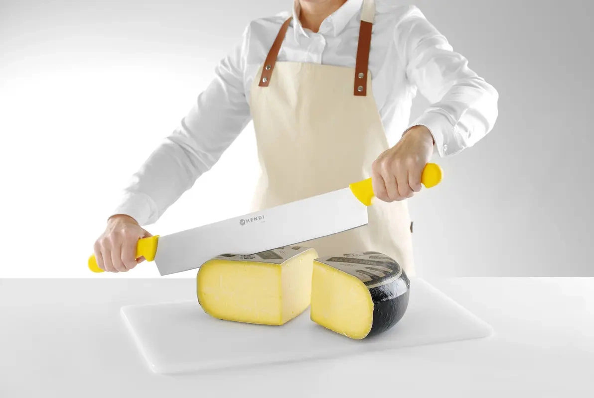 Nóż do sera z dwoma uchwytami, dł. 65 cm | HENDI 856413