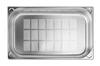 Pojemnik GN 1/1 gł. 10 cm ze stali nierdzewnej KITCHEN LINE perforowany | HENDI 807132