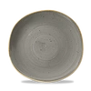 Talerz porcelanowy płytki Peppercorn Grey śr. 26.4 cm | FINE DINE SPGSOG101