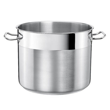 Garnek ze stali nierdzewnej wysoki - poj. 20.5 l SILVER | TOM-GAST P2-2101-32