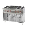 Kuchnia gastronomiczna gazowa 6-palnikowa | KROMET 700.KG-6
