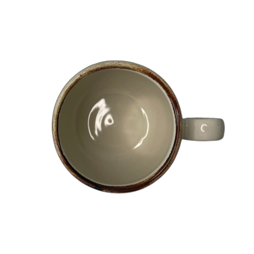 Kubek Oskar Still Rustick krem 0,4 l | KERA CERAMIKA 1.34.RUSTIC KREM