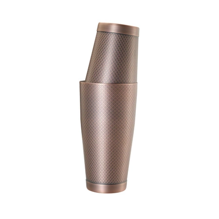 Shaker tin tin Diamond Lattice, antyczna miedź | BARFLY M37200ACP