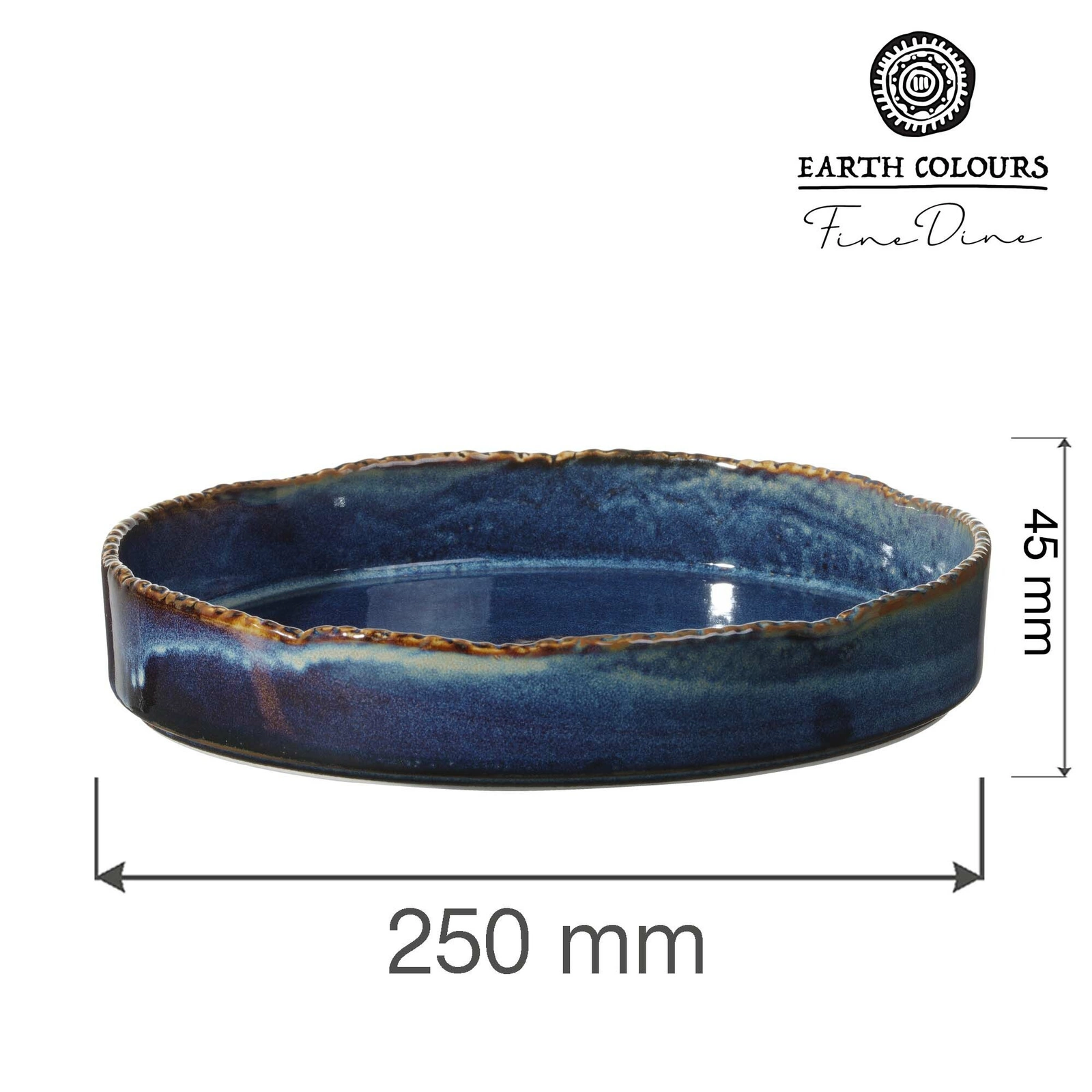 Talerz z wysokim rantem Eminence, śr. 25 cm | FINE DINE 768297