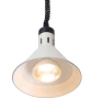 Lampa do podgrzewania potraw wisząca, stożkowa, beżowa, 230V/250W | HENDI 273777