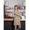 Fartuch Green Generation X-Style kamienny szary | KARLOWSKY LS 37-85-Stck