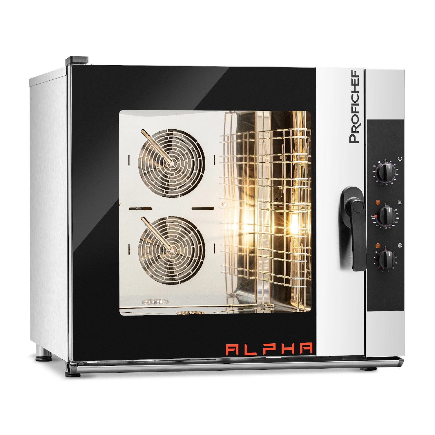 Piec konwekcyjno-parowy elektryczny Alpha 7 GN 1/1 | PROFICHEF PCA311007