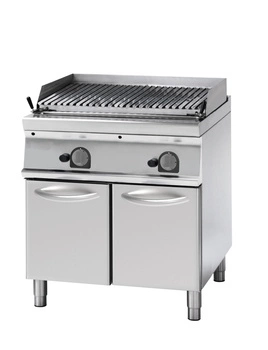 Grill lawowy gazowy na podstawie zamkniętej 16 kW | TECNOINOX 713113