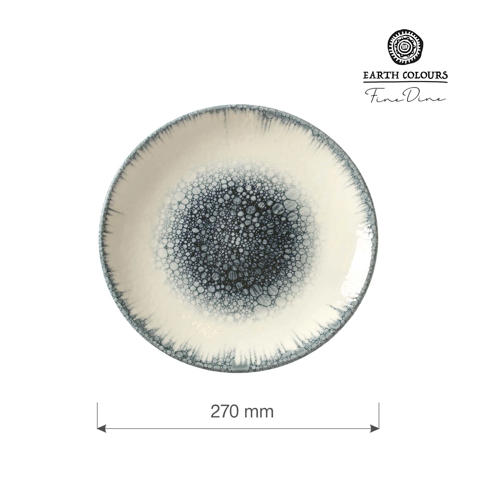 Talerz płytki Infinity śr. 27 cm | FINE DINE 789155