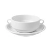Spodek porcelanowy do bulionówki BIANCO - 17 cm | FINE DINE 799390
