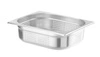 Pojemnik GN 1/2 gł. 10 cm ze stali nierdzewnej KITCHEN LINE perforowany | HENDI 807330
