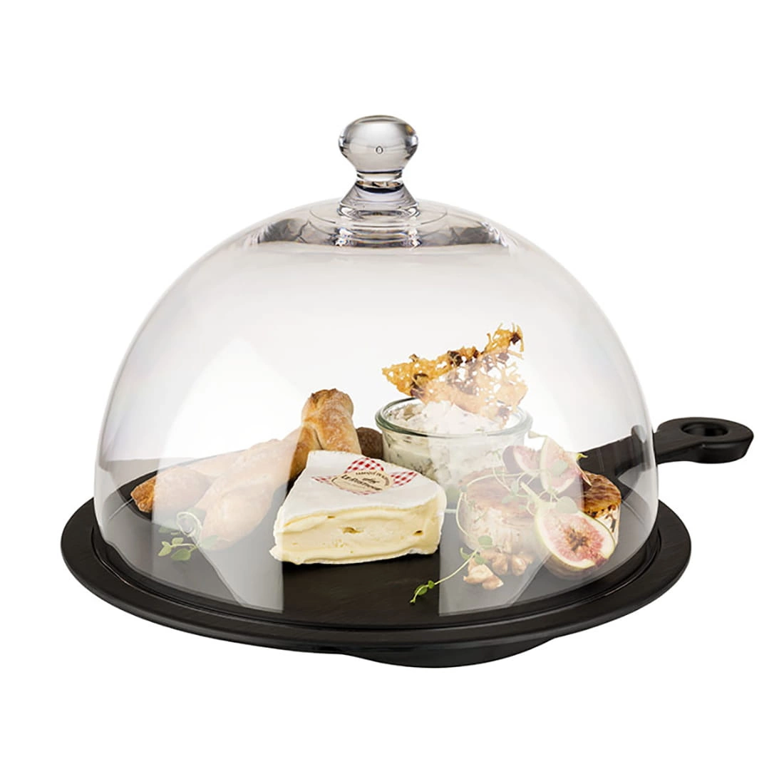 Pokrywa okrągła z tworzywa, DOME 36x27 cm | APS 6521