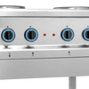 Kuchnia gastronomiczna elektryczna 4-płytowa, 10,4 kW | FORGAST FG09440