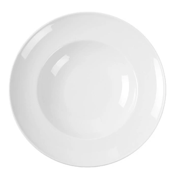 Talerz do makaronu porcelanowy BIANCO - 30 cm | FINE DINE 799413