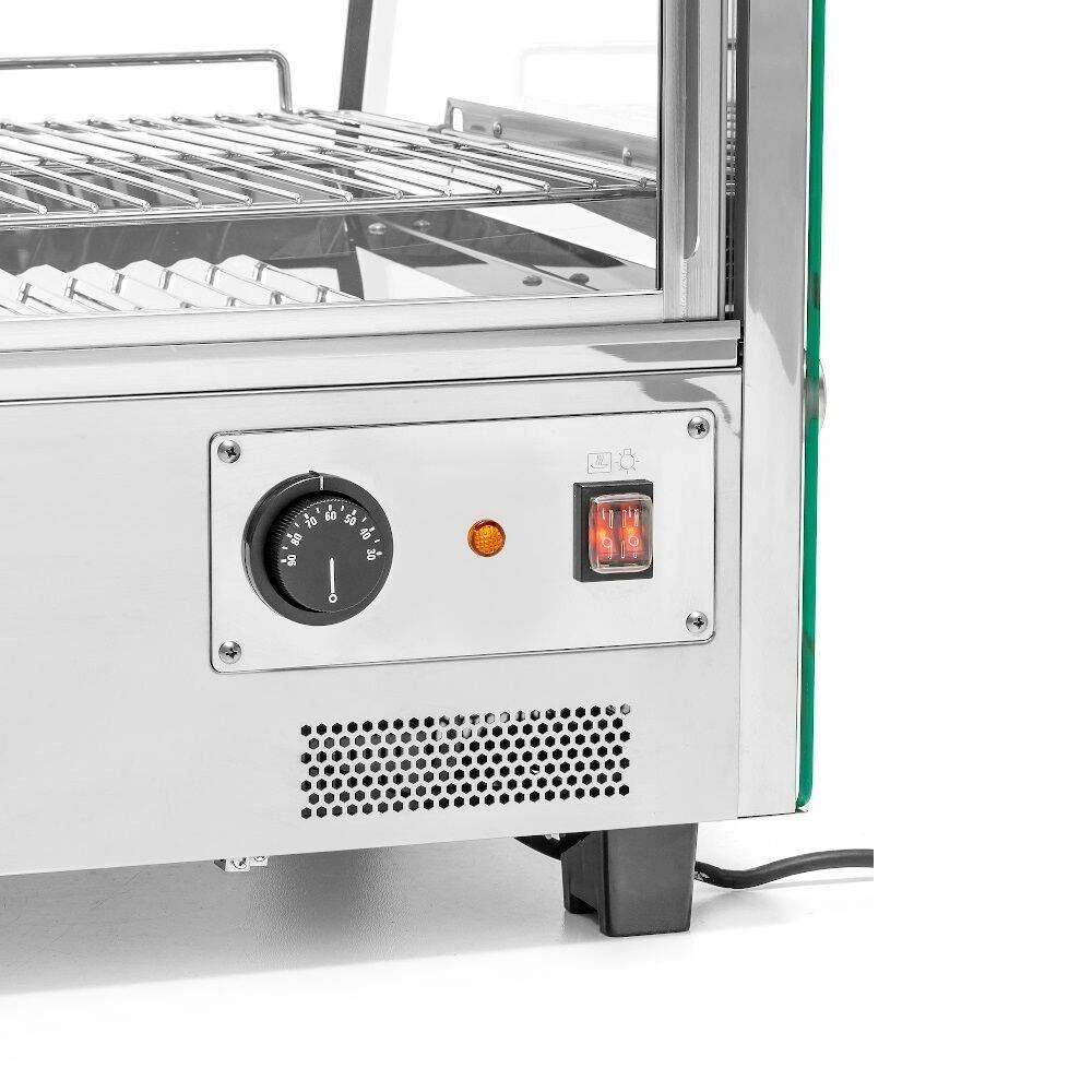 Witryna ekspozycyjna grzewcza przeszklona 160 l, 1.5 kW | FORGAST FG09656