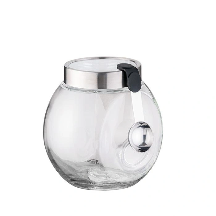 Słoik do przechowywania, z łyżeczką i zakrętką, 17x12.5x18 cm, 2.2 l | APS 636