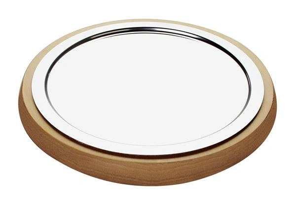 Taca okrągła z wkładem chłodzącym, bez pokrywy, brązowa 48x6 cm | APS 11542